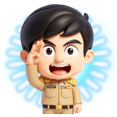 นายน้ำอุ่น ข้าราชการไทย มาในรูปแบบภาพ 3D