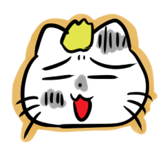 ちょっと暗いスタンプ