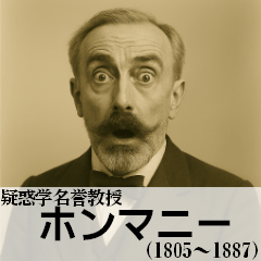 偽偉人の面白いスタンプ