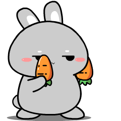 Baby Grey Rabbit : Eng