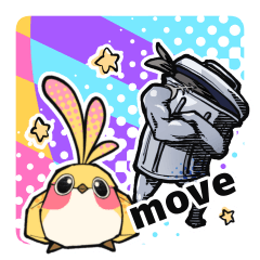 折り紙の小鳥とゴミ箱 [崩壊:スターレイル]