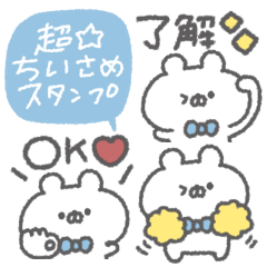 ribbon bear sticker #4