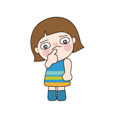 ネガティブな表現のスタンプ 02