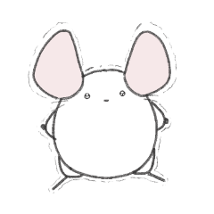 まるっとチンチラ①(ホワイト)