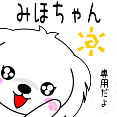 ♦️みほちゃん専用♦️使える名前スタンプ