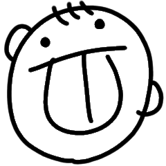 Line stickers that are kind of artistic