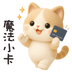 ^•ﻌ•^ฅ 小貓貓魔法小卡