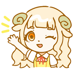 Laid-back sheep&wolf