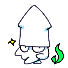 かぜすずのこっちこいよスタンプ