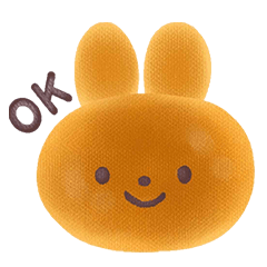 OK animal bread sticker