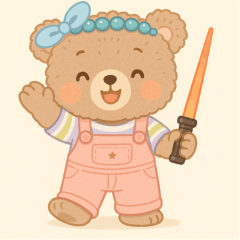 Sweet Bear Friends Hada