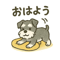 Mini Schnauzer Daily Stickers2