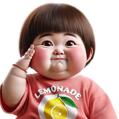 Chubby Girl Funny face140(MINI)EN