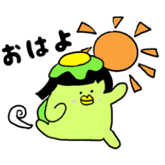 Kappa sticker that can be used anytime