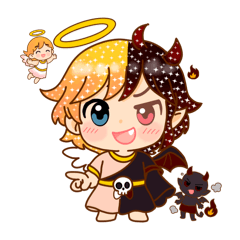 Peach the Adorable Chibi Boy