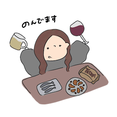 前髪なしロングヘアの女の子(事務員)