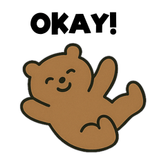 Bear mood chat stickers