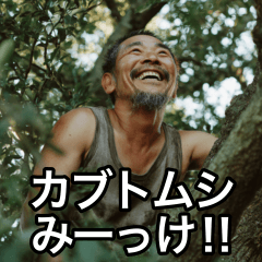 【木登り】色々みーっけ⭐︎おじさん
