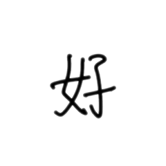 我寫的字好看嗎？