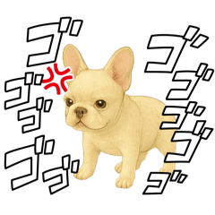 『フレンチブルドッグ』のスタンプ③