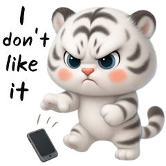 Cheeky White Tiger (ENG)