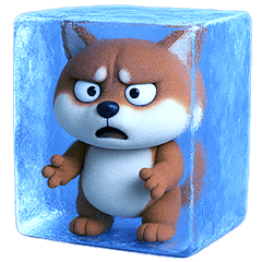 Grumpy Shiba: No Words Needed