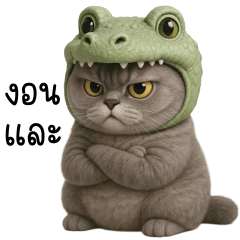 Cat Cute Crocodile