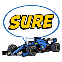 スピーディートーク！レーシングスタンプ