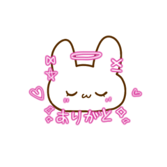 プリクラうさぎ