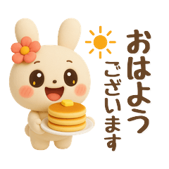 Cozy Autumn Bunny Stickers