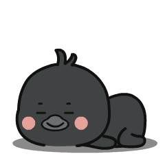 Little Crow : Animated Stickers