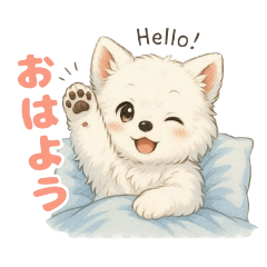 もふサモエドとほのぼの毎日