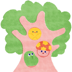 Kinoko no ie no Nakama Sticker