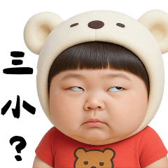 熊熊阿寶表情包 大貼圖