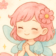Cute fairy stickers01