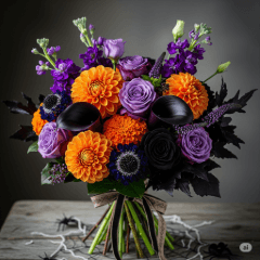 Halloween Pumpkin Globe