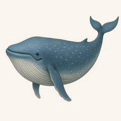 blue blue whale