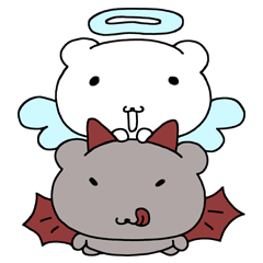 Angel Bear, Devil Bear