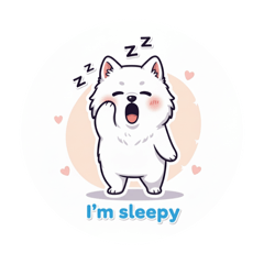 Cute Samoyed Greetings