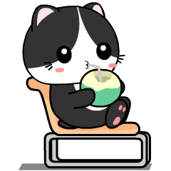 Baby Tuxedo Cat 4 : Eng