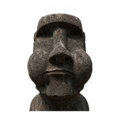 มันคือรูปปั้นโมอาย