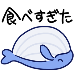 Blue whale's sticker 10th