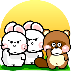 おはうさ再び【季節イベントぷっくり３D】