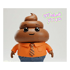 こんにちは！動くうんこちゃん