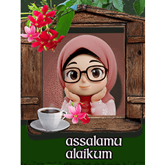 Sweet girl in the garden