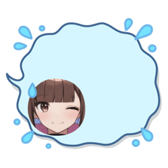 Comic book speech bubble style 2