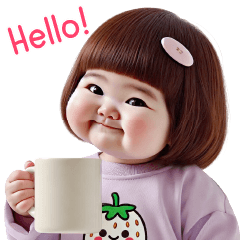 Chubby Girl Funny face141(MINI)EN