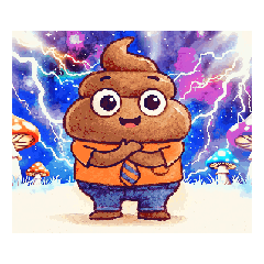 動くうんこちゃん