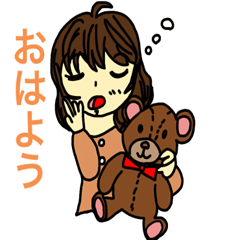 Animal plush Sticker for everyday use