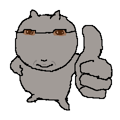 The Cat with Colored Glasses